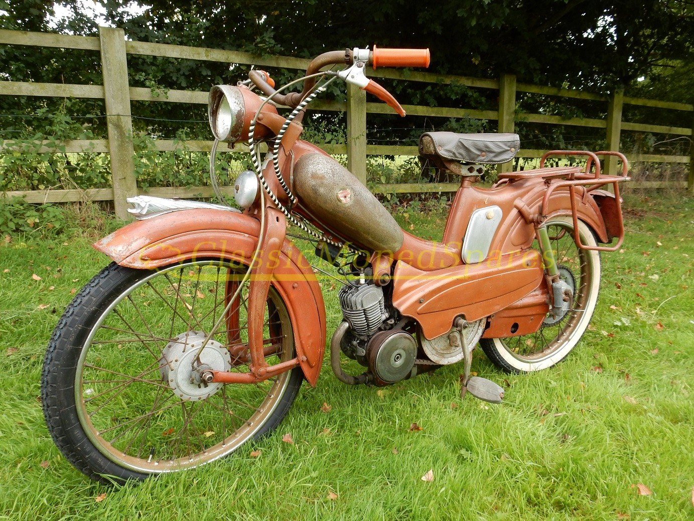 1961 Mobylette Motobecane AV89 Rare Early Moped Super fast for restoration, parts SOLD - Image 4
