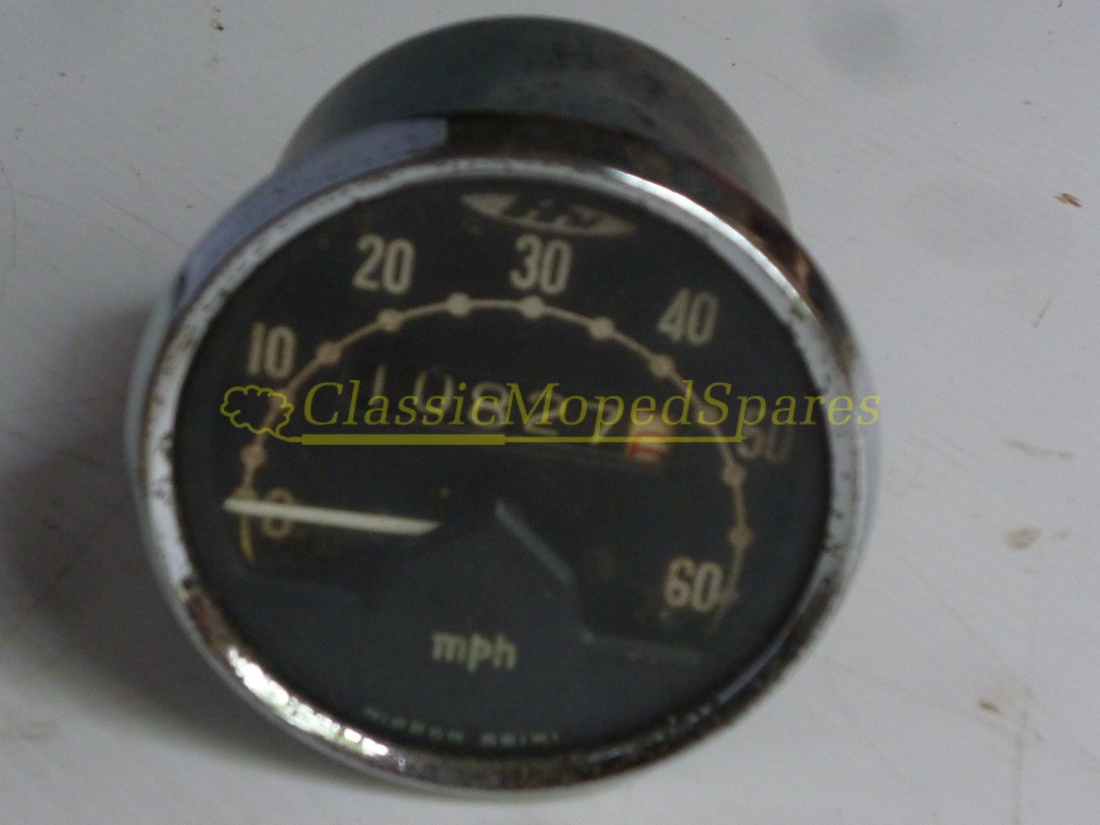 Rare Early Honda C110, C111, C114 sport etc Moped Scooter HM Nippon Seiki Speedometer