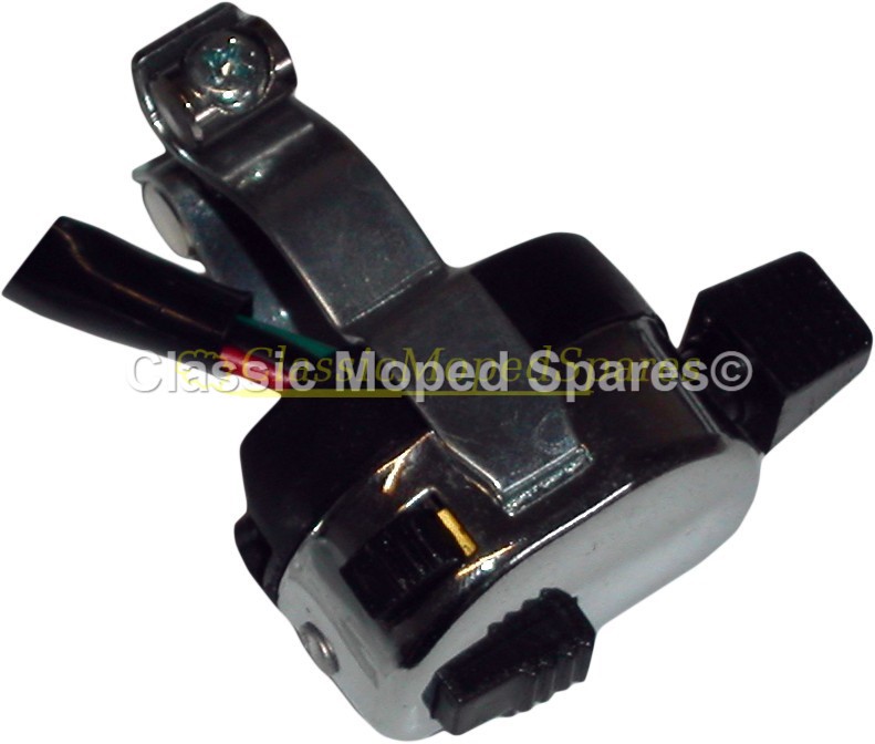 REPLICA CHROME 3 POSITION LIGHT AND HORN SWITCH PUCH MAXI - Special Order