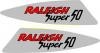 Raleigh RM12 Super 50 Chain Cover Labels