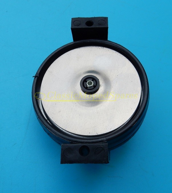 Peugeot, Solex Universal Front Mounted Round Electric Horn TR8 with front mounting arms 6V/10W AC - Image 2