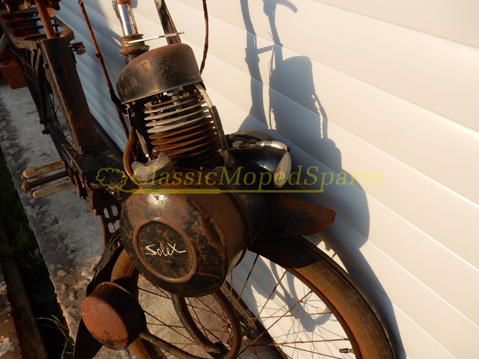 1961 Velo Solex 2200 Autocycle Moped For Sale (Restoration or Parts Barn Find) - Image 2