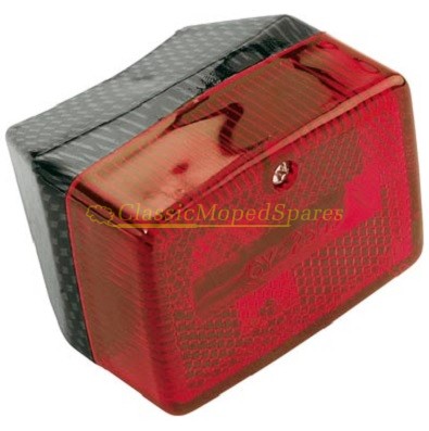 270319 Motobecane MBK 51 Carbon Red Rear Light