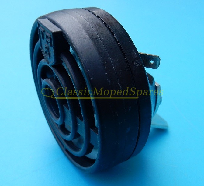 Peugeot 102,103,104,105, Velo Solex 3800, 6000 Round Electric Horn TR8 with bracket 6V/10W AC