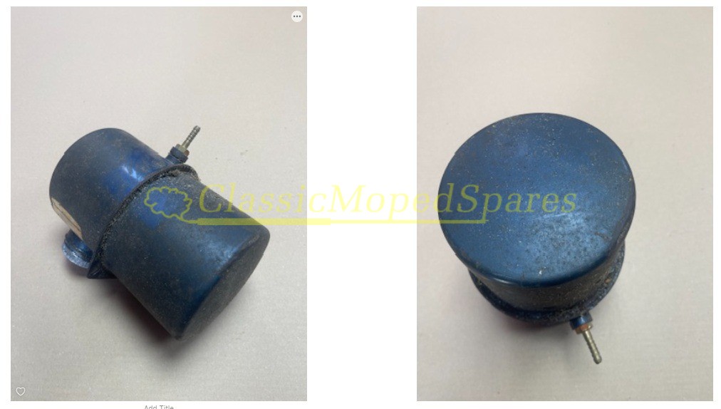 Raleigh Wisp Fuel Tank in Blue with Cap, Spigot and replacement washer