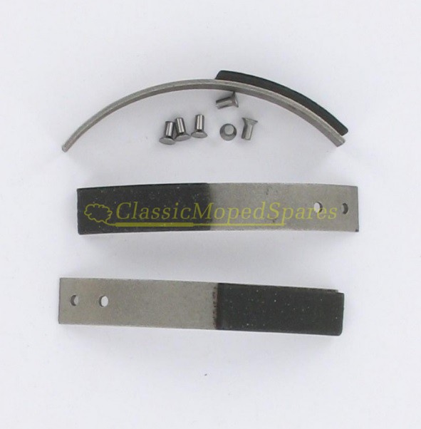 Mobylette Cady Set of 3 x Clutch Plates Slats with Rivets - Special Order