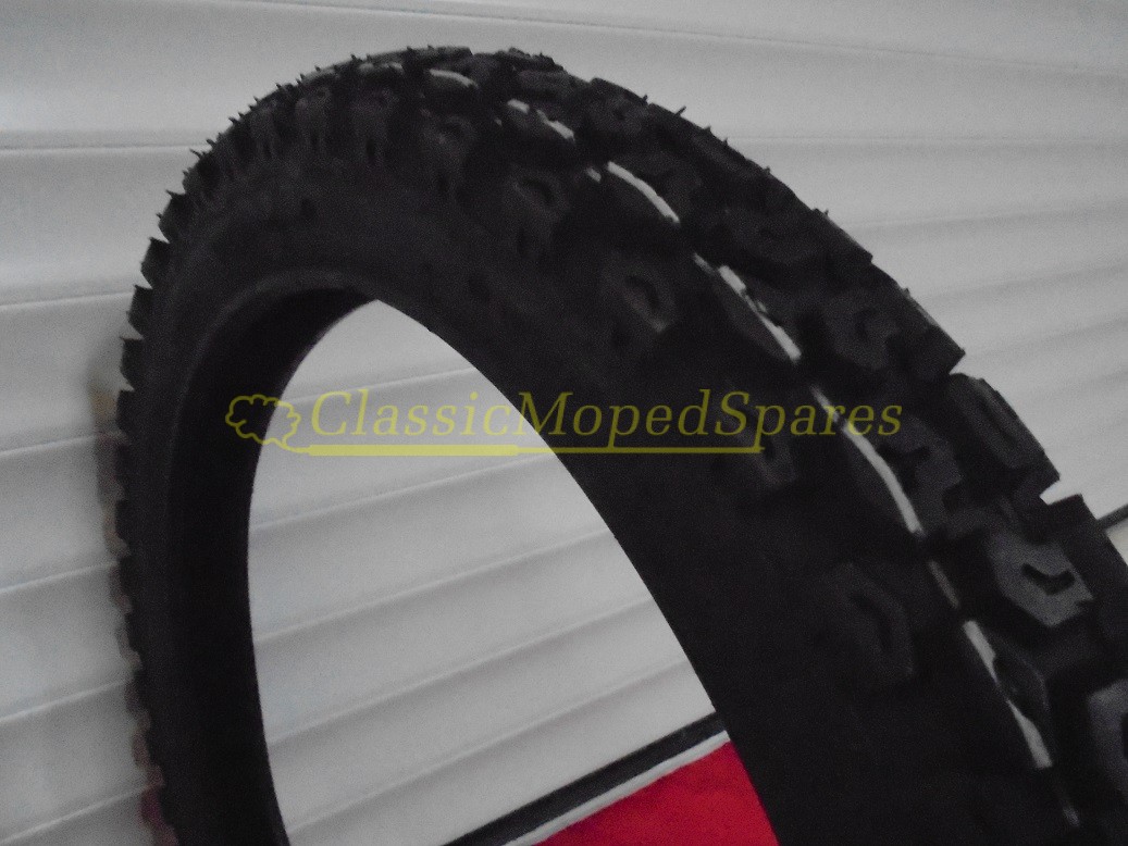 [17 inch] 2.75-17 Honda CT90, CT110 Trail Type Custom Moped Tyre with knobbly tread - Image 3