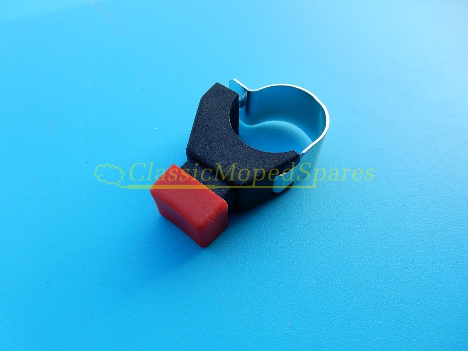 Universal Scooter Motorcycle Moped Electric Horn or Push Kill Stop Red Button