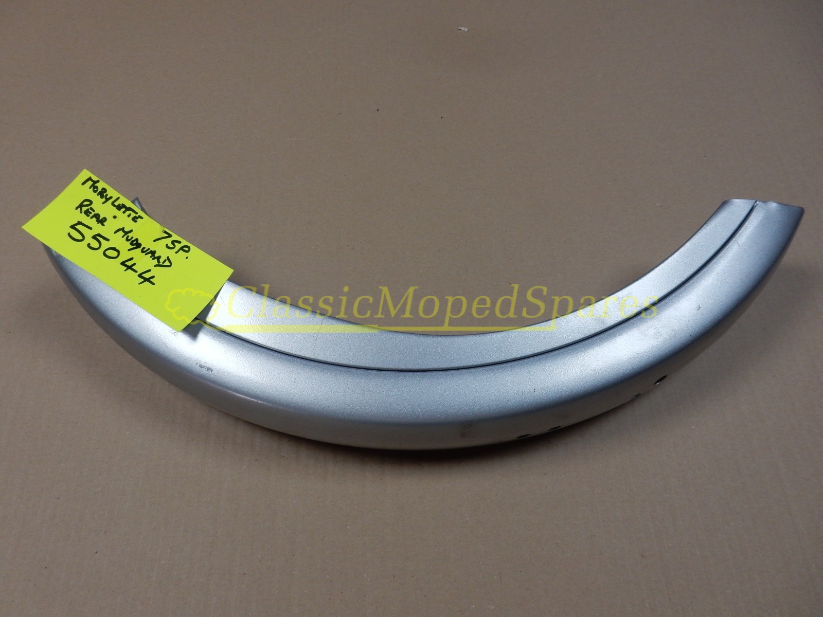 Mobylette Motobecane 75P Rear Mudguard Fender in Silver part 55044 - Image 5