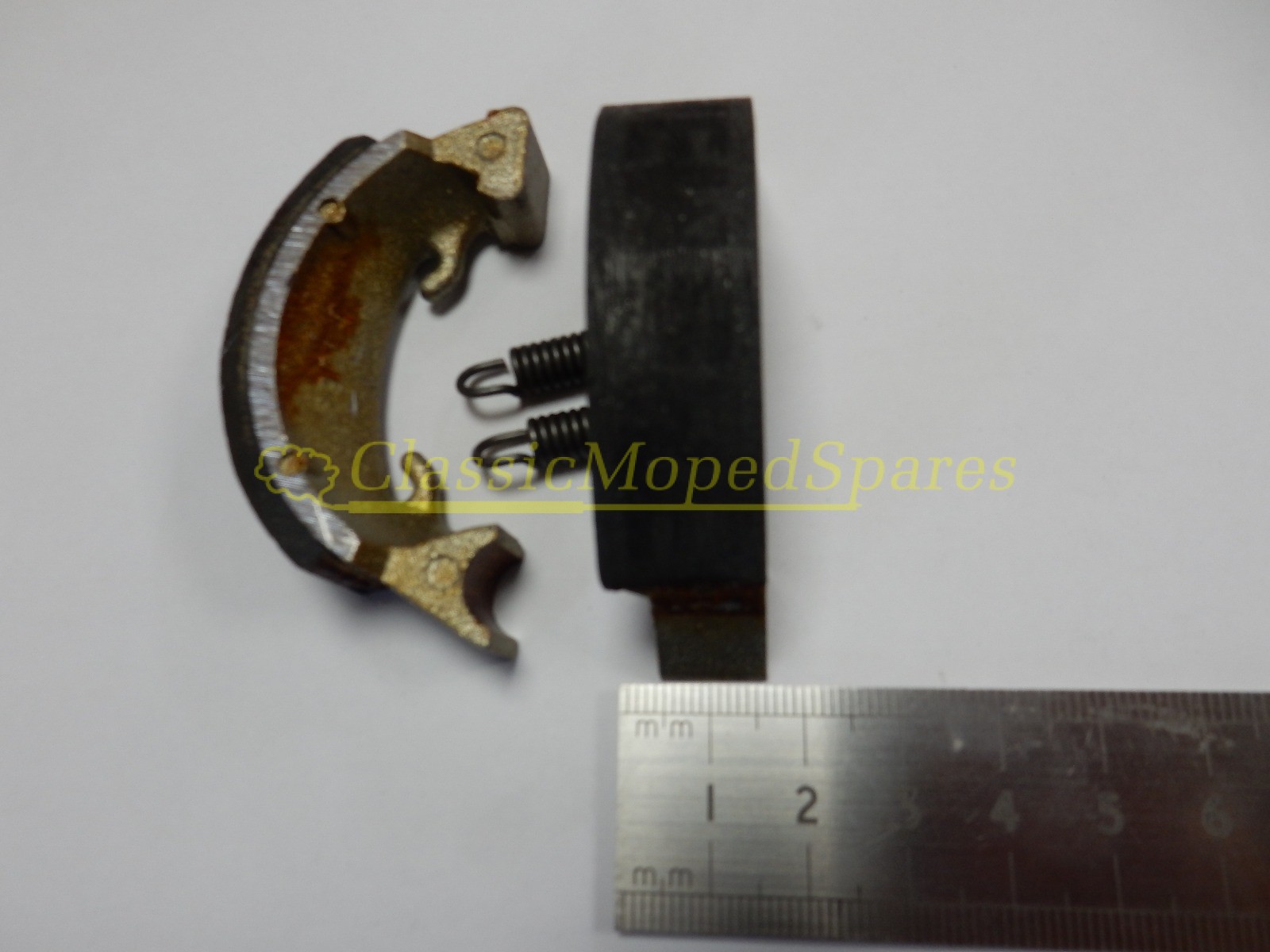Peugeot 101, 102, Solex 3300, Cady 70 x 16, LELU Hub Brake Shoes. NEW - Image 3