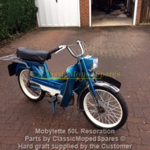 Mobylette 50L Completed Restoration