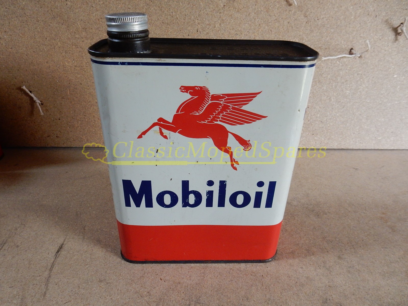 VELOSOLEX 3800 MOBIL OIL RARE PETROL GAS FUEL CAN (Limited Stock)
