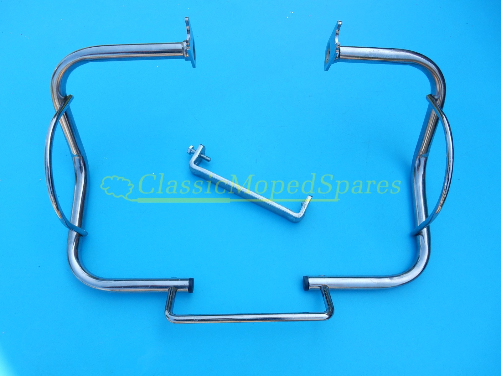 Velosolex Solex 5000 Chrome Engine Front Wheel Guard Rack and bracket - Image 2