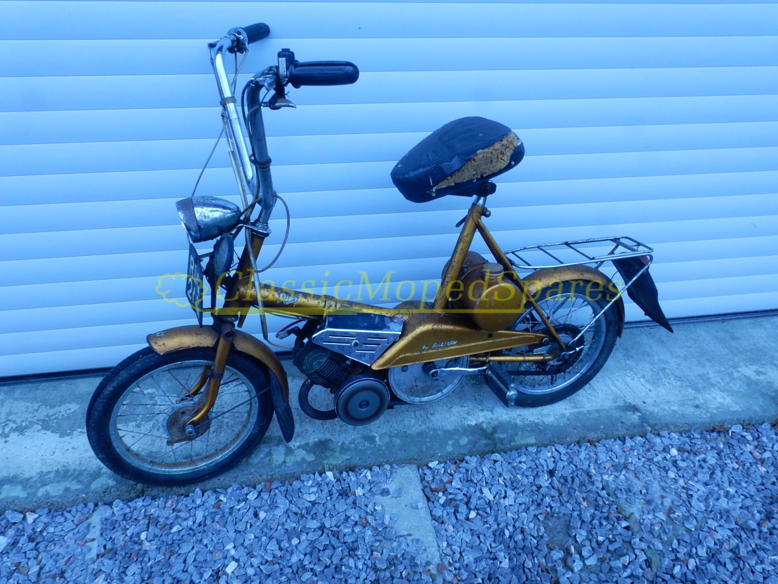 Circa 1968 G Reg Raleigh Wisp Moped Running Restoration Project or Parts - NOW SOLD - Image 2