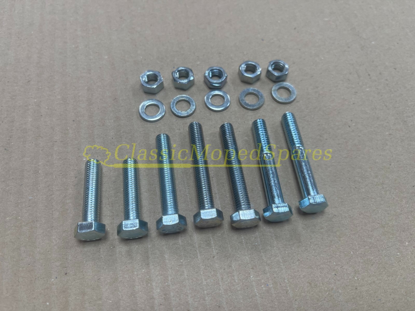 Mobylette and Raleigh AV7 Engine Crankcase Nut and Bolt Kit Set