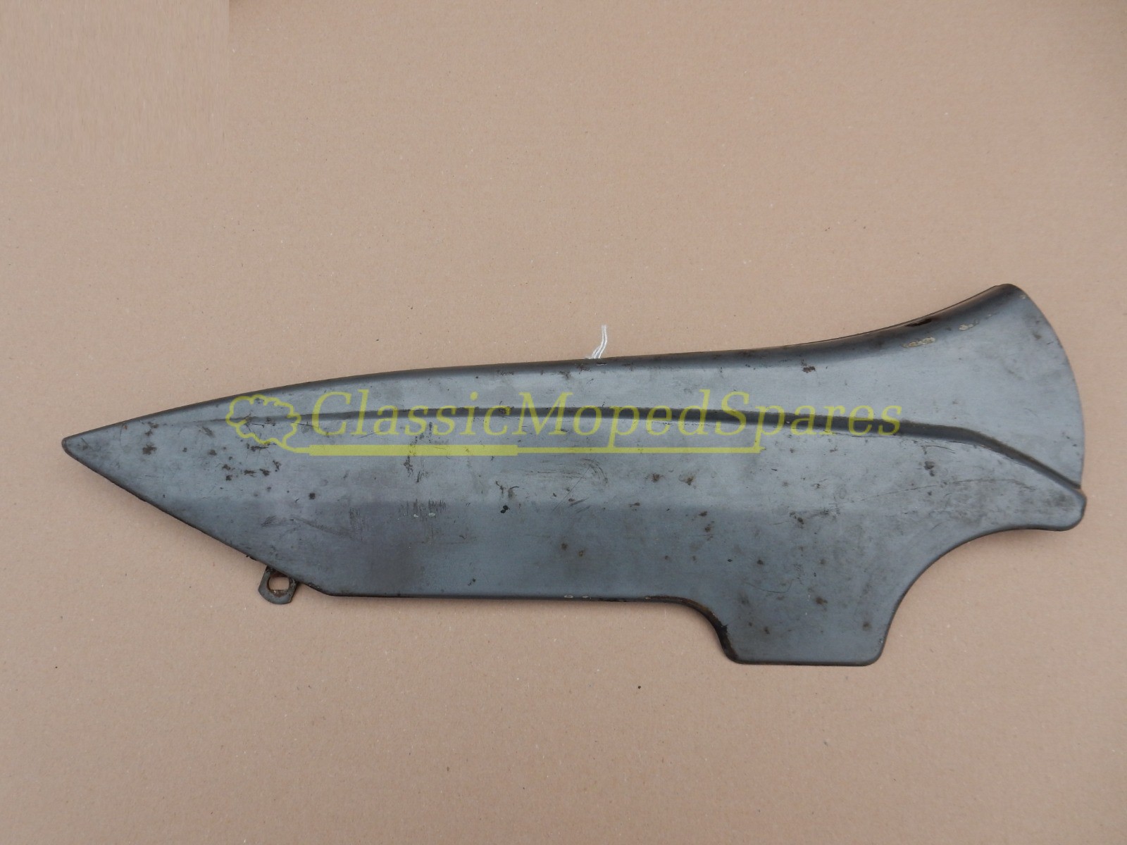 Early Mobylette Motobecane Right Hand Chain Guard Cover Panel in Grey