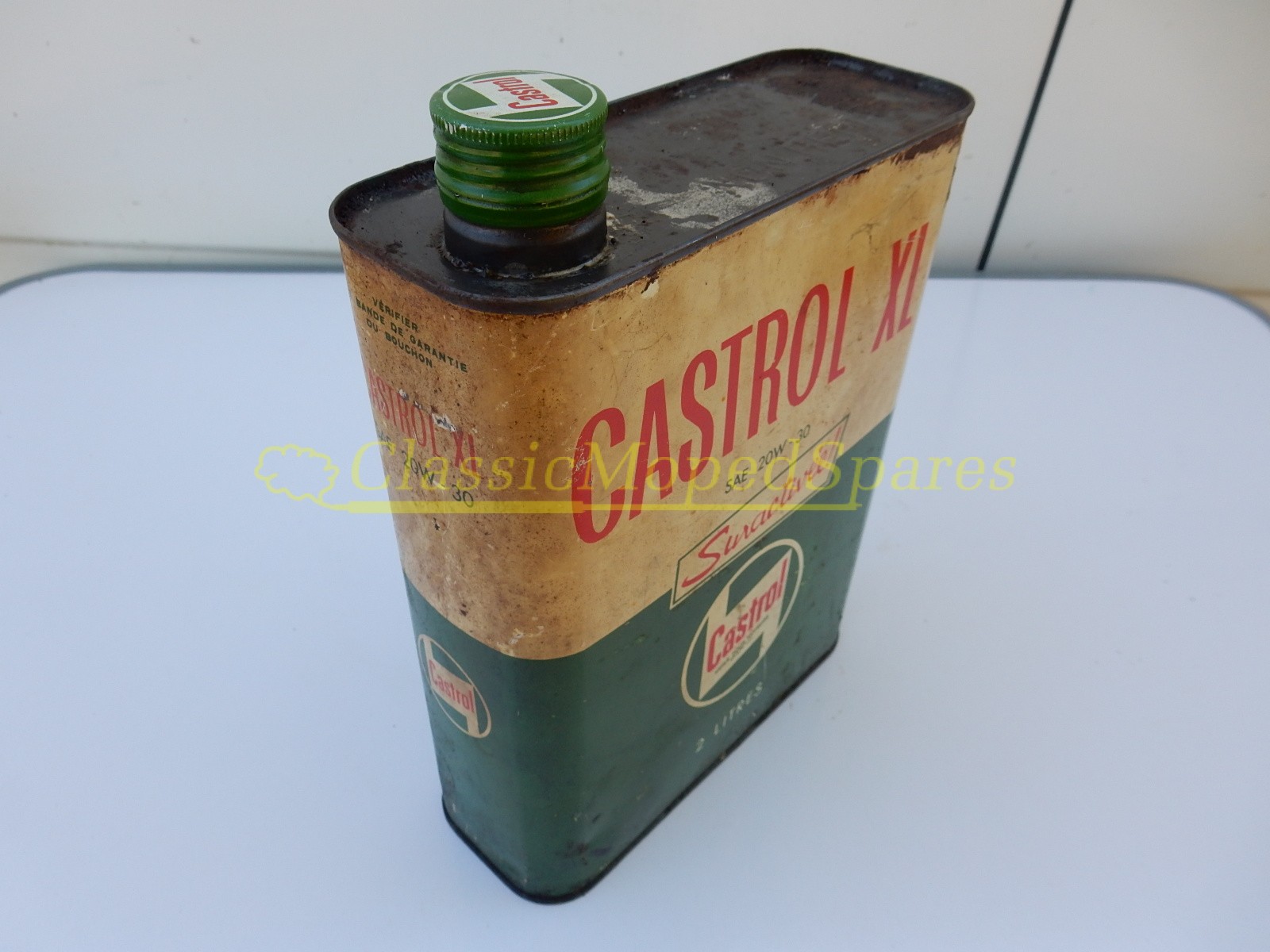 Velo Solex 3800 Castrol Motor Oil Petrol Gas Fuel Can (Limited Stock) - Image 3