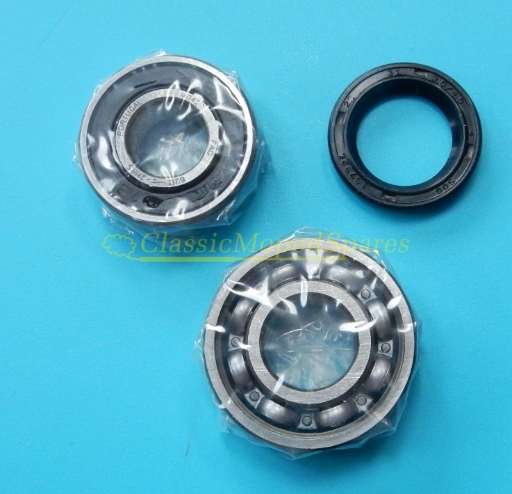 VELOSOLEX SOLEX 3800 CRANKSHAFT BEARING AND SEAL SET KIT HIGH QUALITY **FAG**