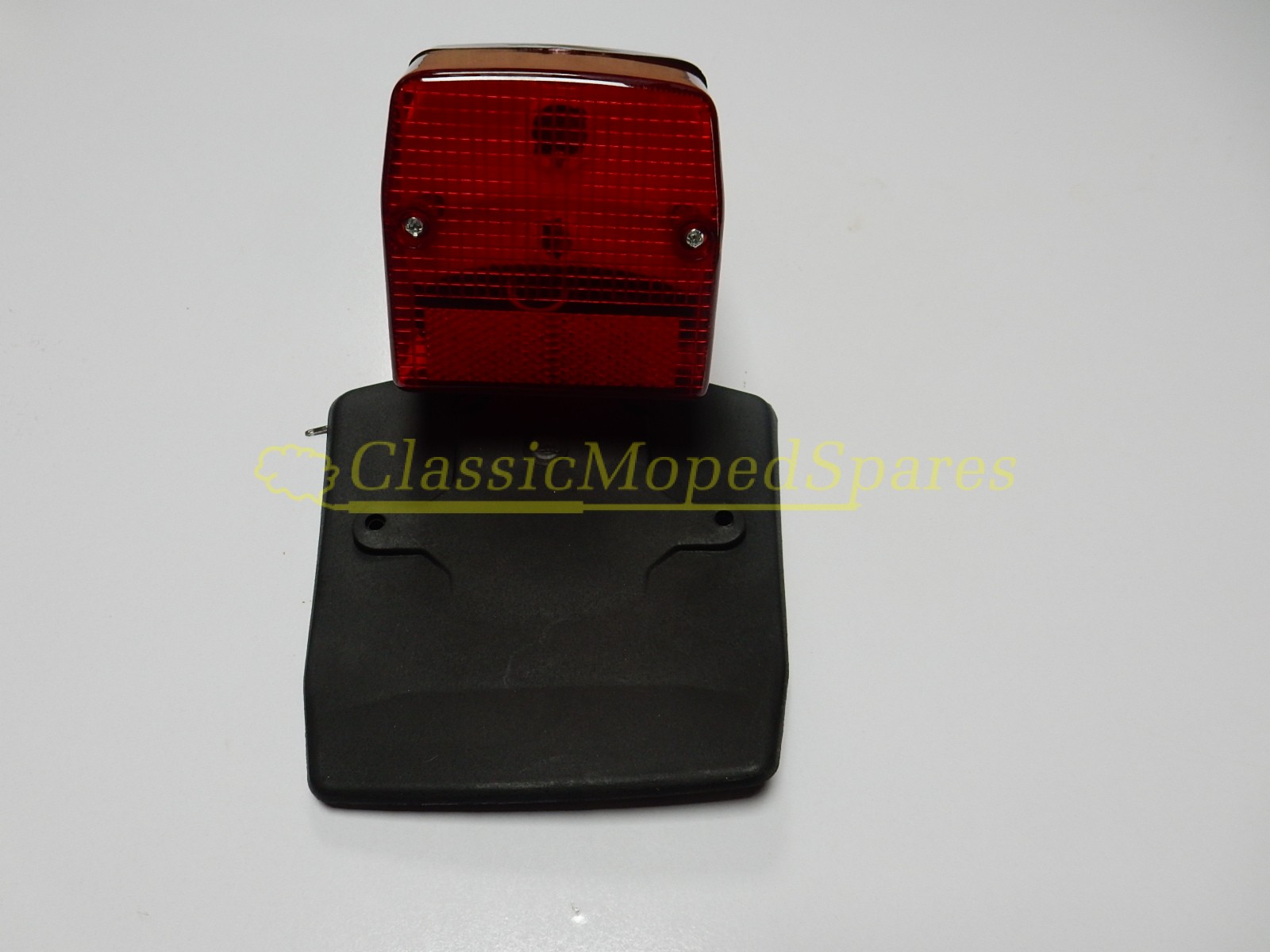Peugeot 103 SPX Rear Light and Number Plate Holder Bracket - Image 2