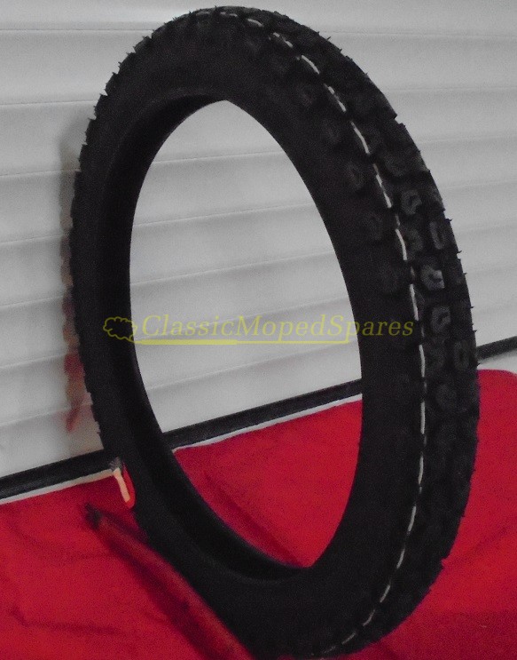 [17 inch] 2.75-17 Honda C50,C70,C90 Trail Type Custom Moped Tyre with knobbly tread