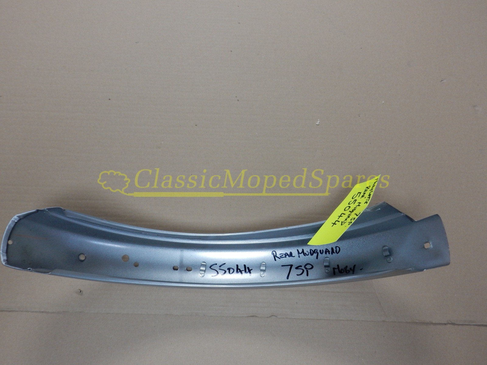 Mobylette Motobecane 75P Rear Mudguard Fender in Silver part 55044 - Image 4
