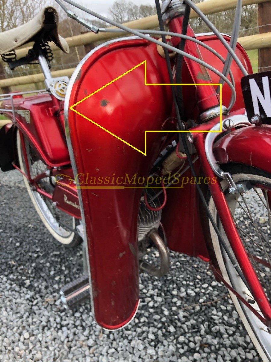 Raleigh RM6 Runabout Leg shield Trim [Cut to Length 1.8 metre] - Image 2