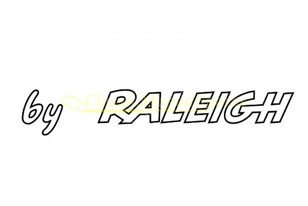 Raleigh RM& Wisp Chain Guard Cover 'by Raleigh' logo