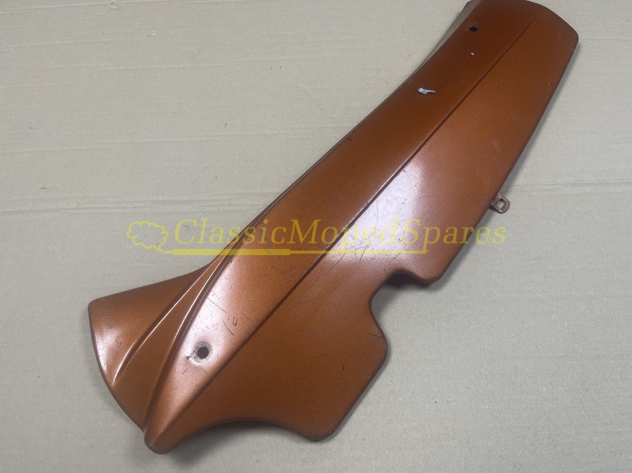 Original Mobylette AV89 Left Hand Side Panel Cover (Later Telescopic Fork Models) - Image 2