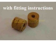 PETROL GAS FUEL TAP LARGE CORK BSA+ MOTORCYCLEs PUSH/PULL PLUNGER + instructions