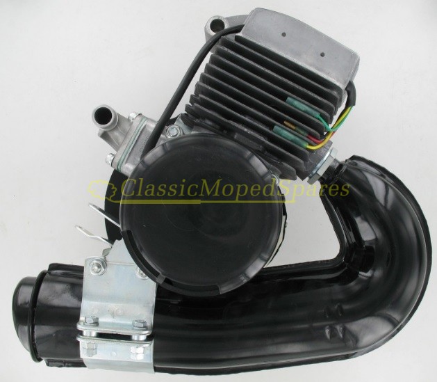 NEW Replacement Mobylette Motobecane AV10 Engine with Exhaust - Image 2