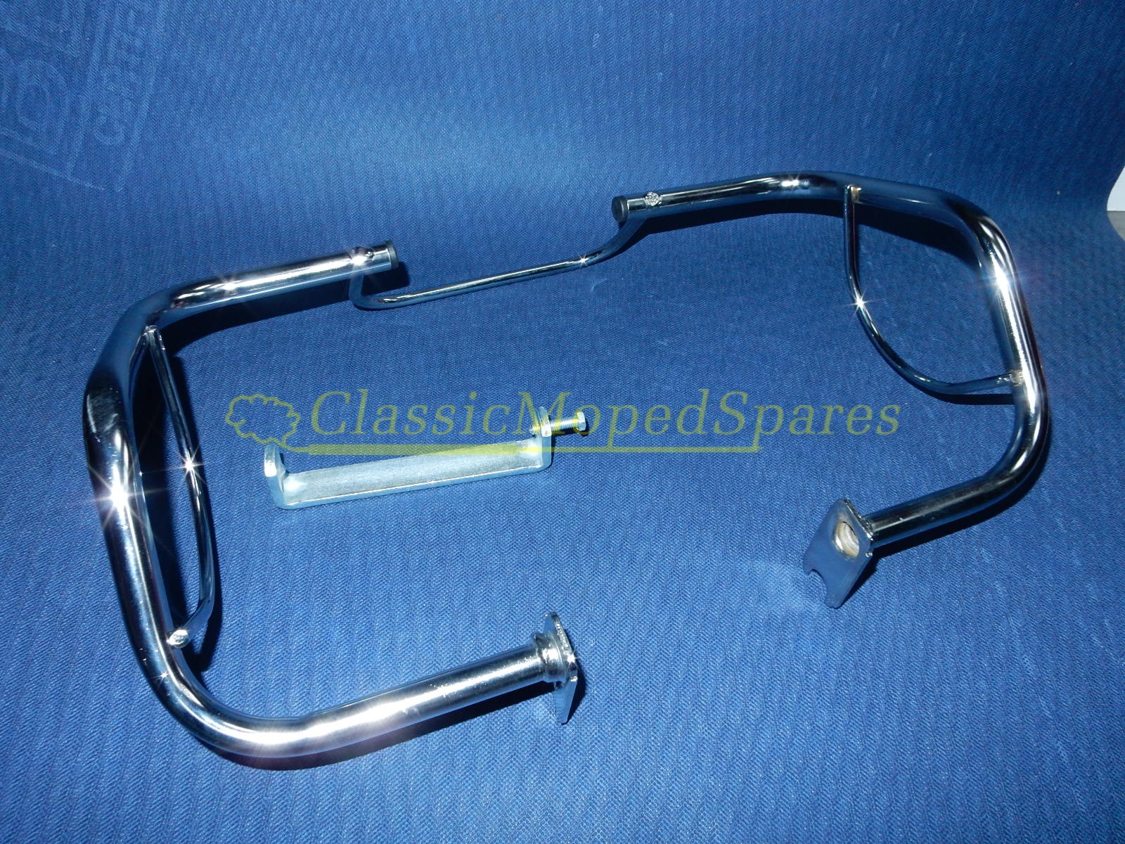 Velosolex Solex 3800 Chrome Engine Front Wheel Guard Rack and bracket