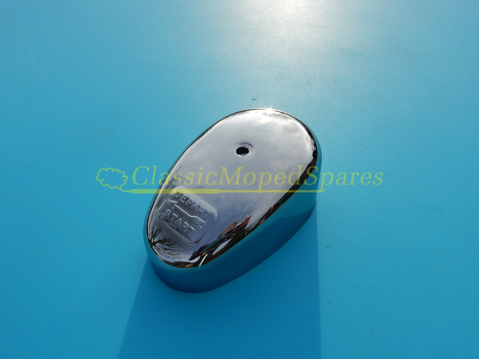 NEW Velosolex Solex Engine Cylinder Head Top Cover Case in Chrome - Image 2