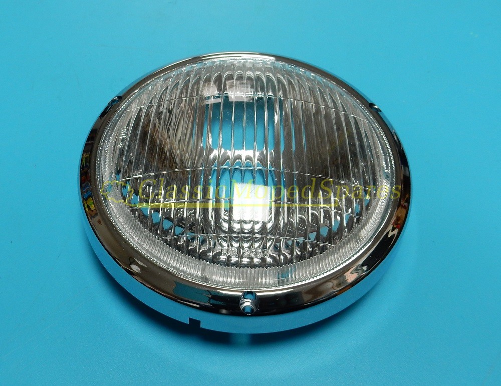 Peugeot 103, Tomos, Dia 110 Moped Round Front Headlight Lens, 105