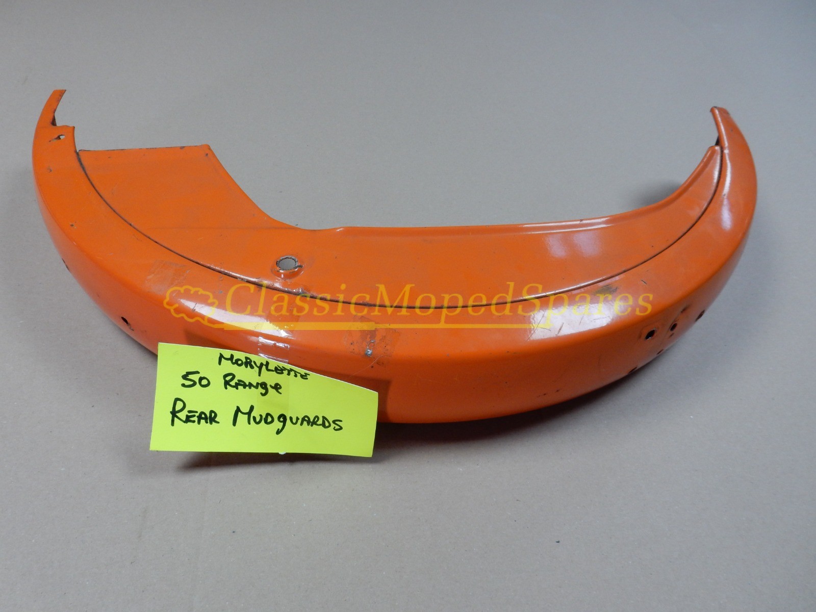 Mobylette Motobecane 50,50S,50V,50VL Tango Orange Rear Mudguard Fender Part 21121