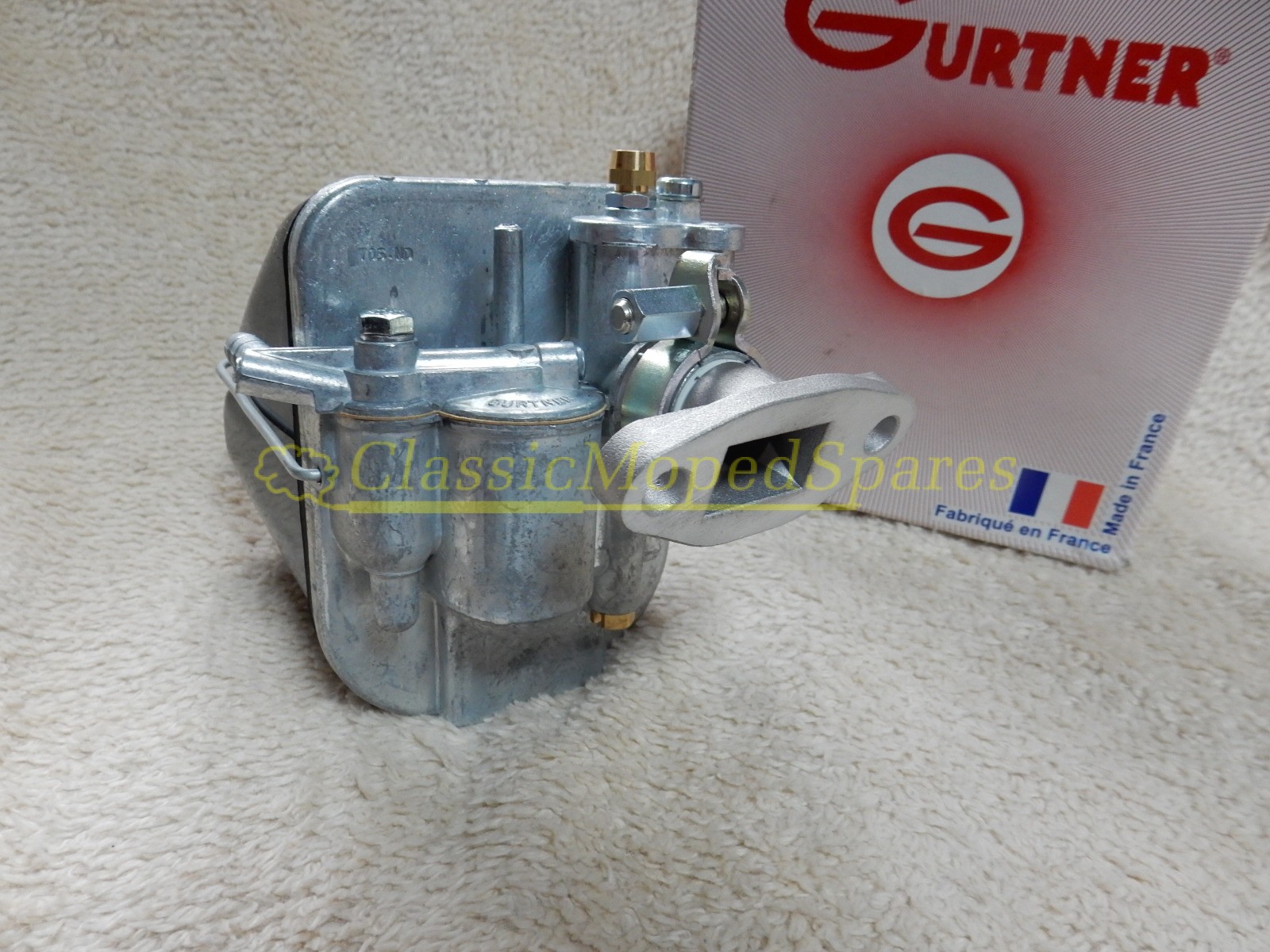 Genuine AR2-12 Replacement Gurtner Carburettor with Inlet for Raleigh RM4, RM6, RM7, RM8 - Image 2