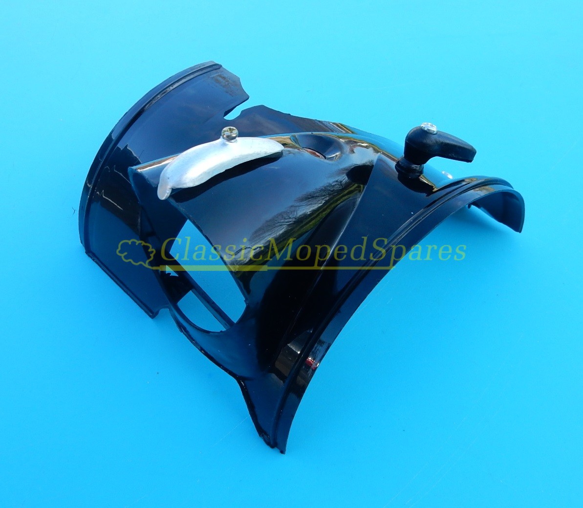 Velo Solex 2200 BLACK Headlight Cowling Cover Hood with switch - Image 2