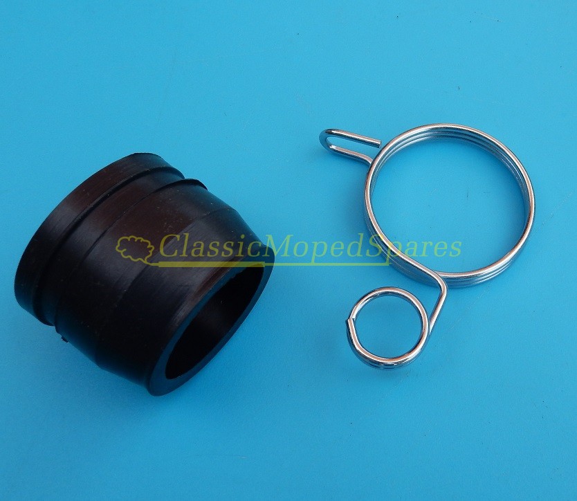 Peugeot 103 SP / MVL Moped Front Fork Suspension Dust Cover and Spring