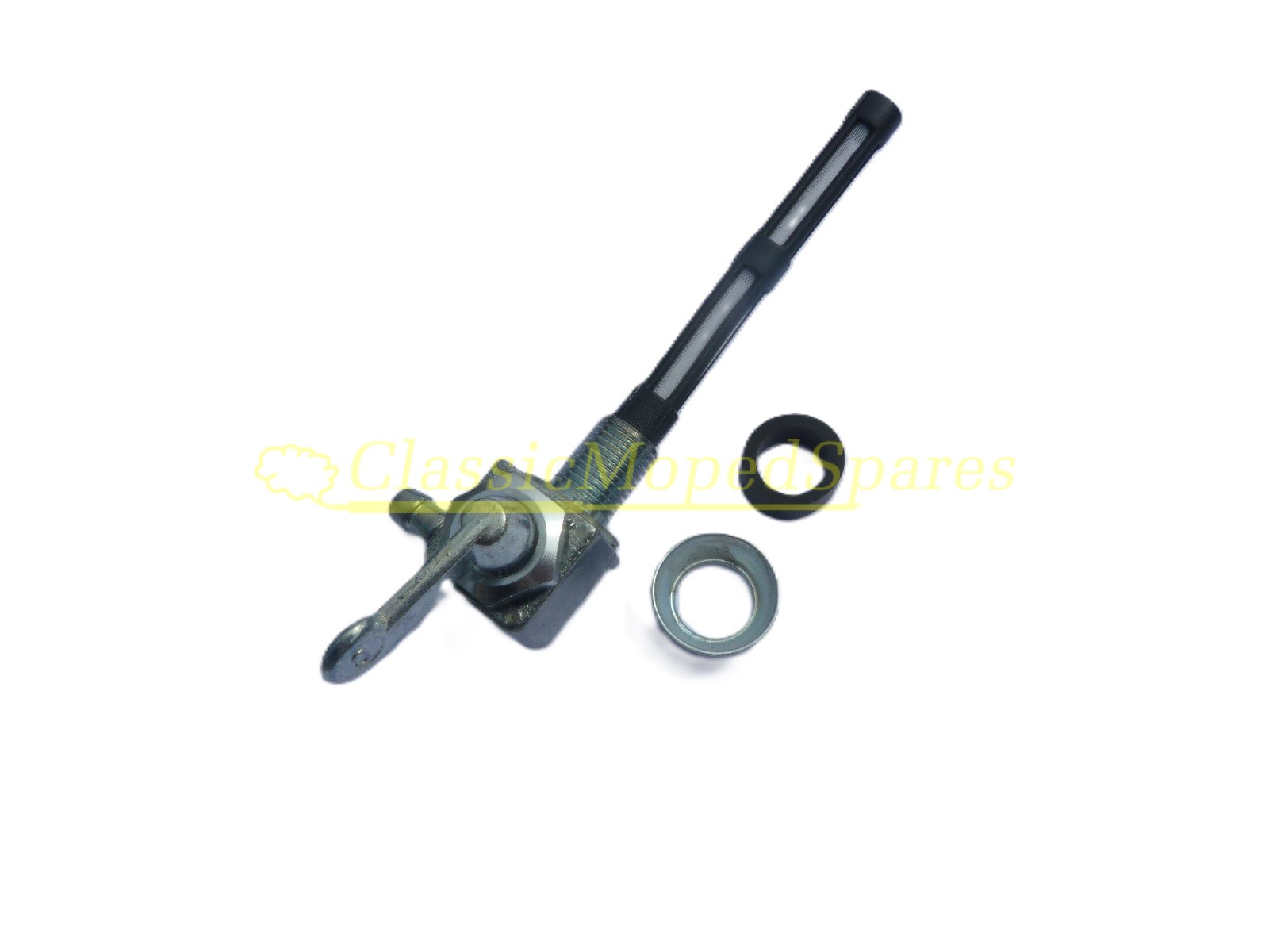 Mobylette Motobecane MBK 51 Aluminium Fuel Tap M10 x 100 with reserve