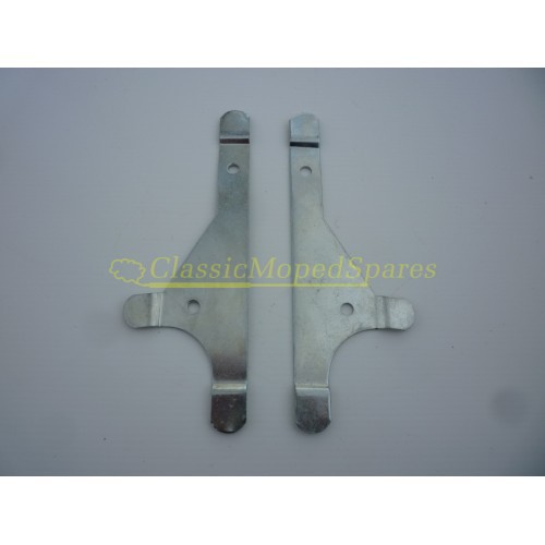 BSA A50 / A65 / B40 / C15 Knee Grip Mounting Plates (Pair)
