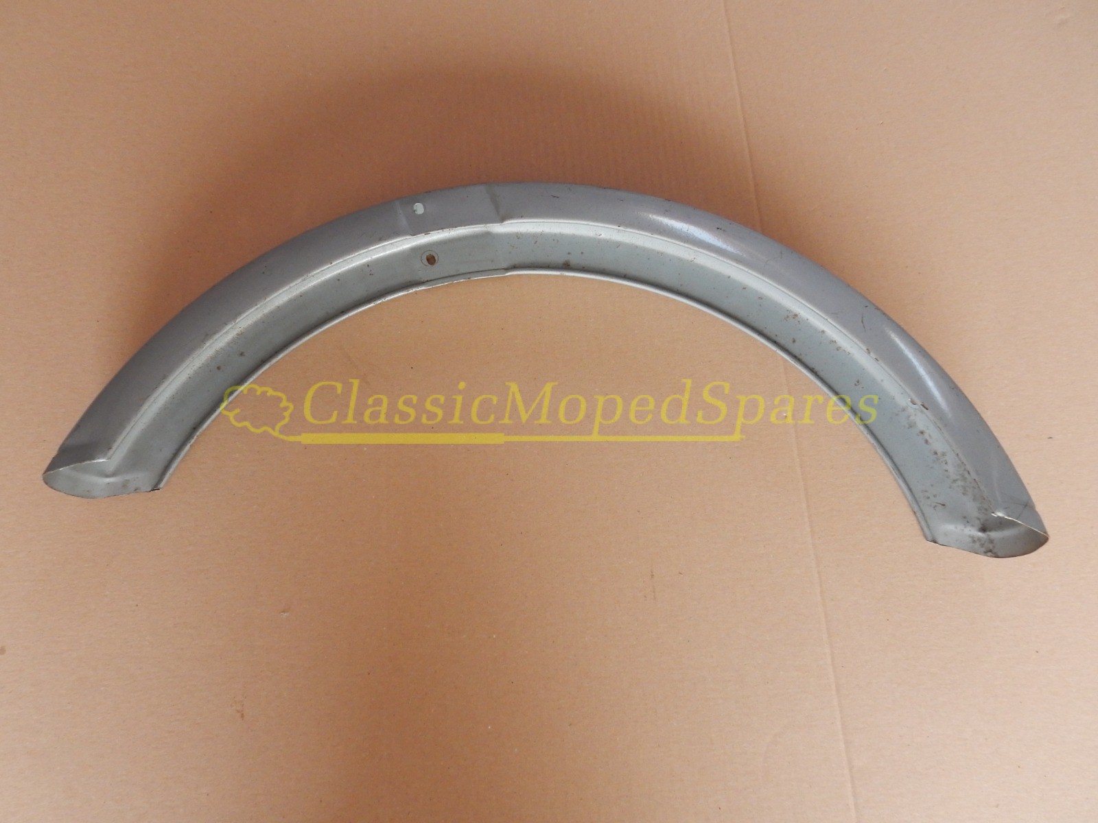 Motobecane Mobylette 40T Front Pressed Stamped Mudguard in Grey Part Number 20728 (Telescopic Fork Model) - Image 4