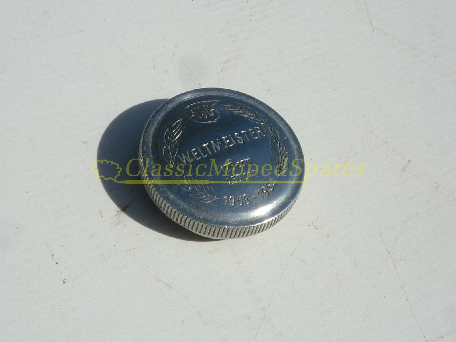 NSU Fuel Cap 1953-1954 Weltmeister