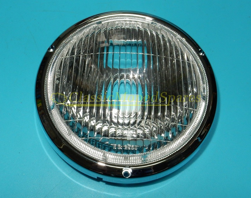 Peugeot 103, Tomos, Dia 110 Moped Round Front Headlight Lens, 105 - Image 2