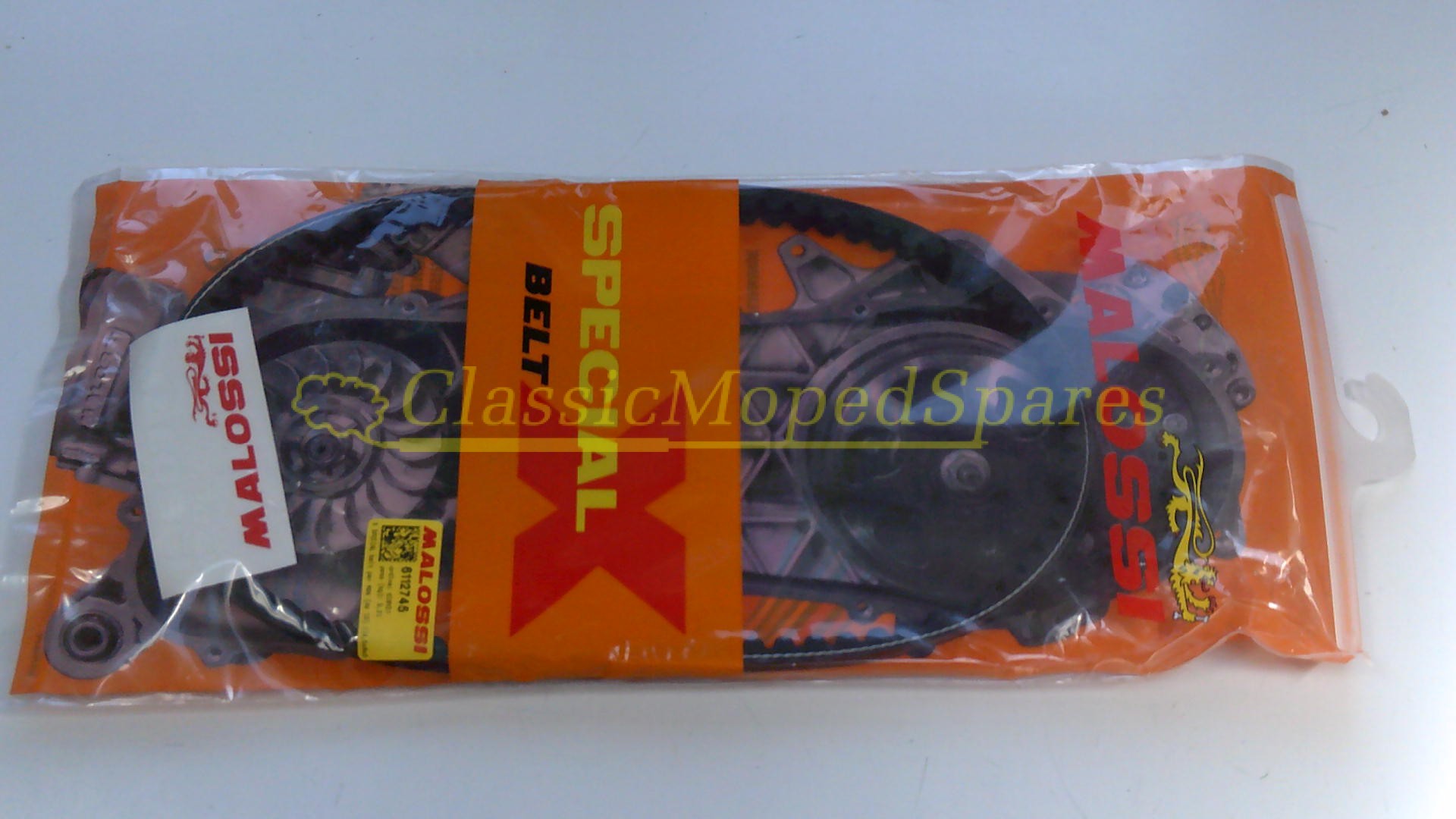 Replacement Mobylette MBK 51 (AV10) Special Malossi Toothed Drive Belt size 819mm x 8 x 14.5