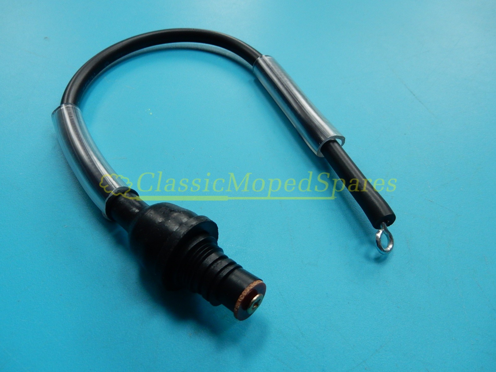 Velo Solex High Tension HT Ignition Lead with screw and sleeving