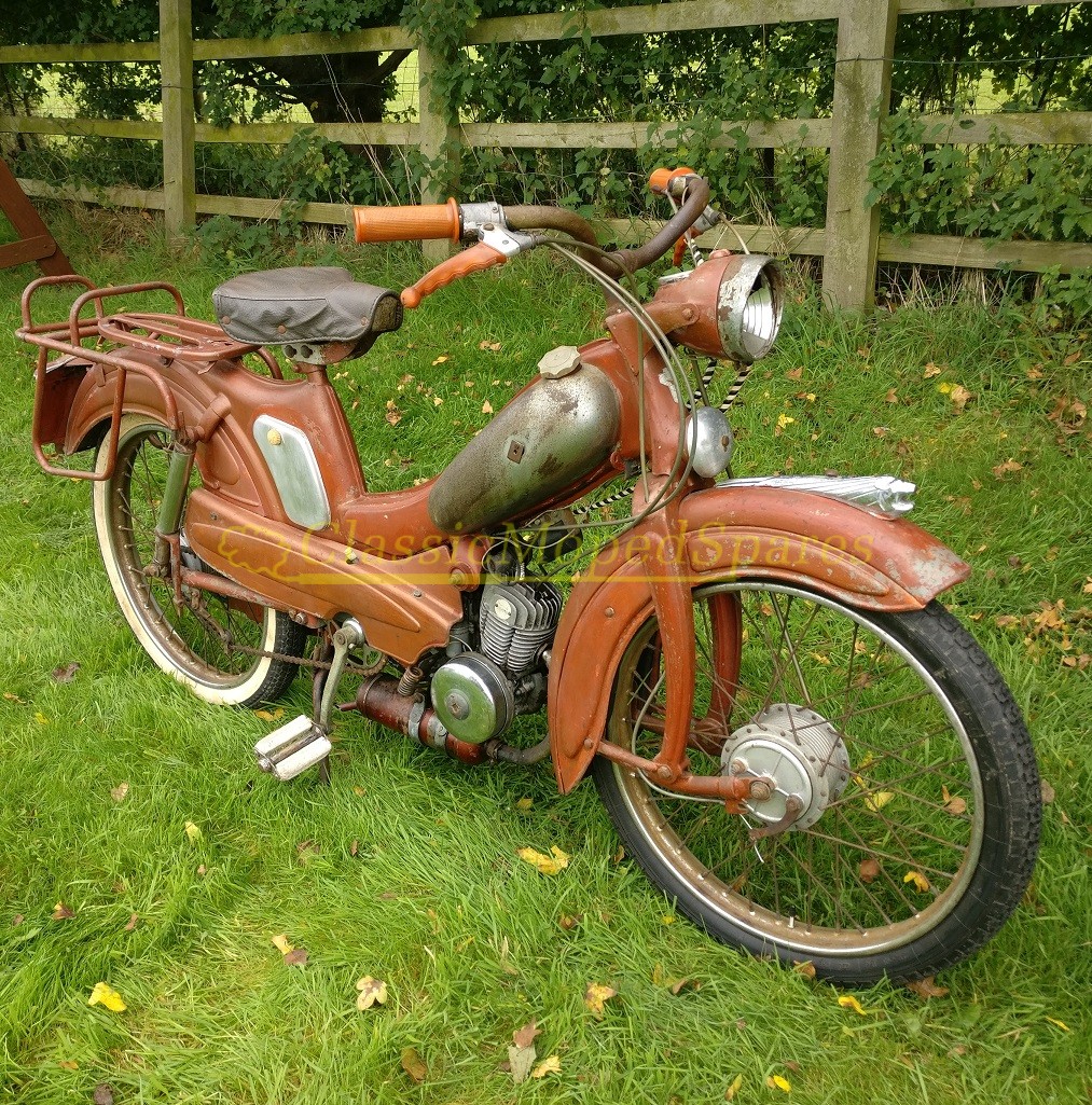 1961 Mobylette Motobecane AV89 Rare Early Moped Super fast for restoration, parts SOLD - Image 8