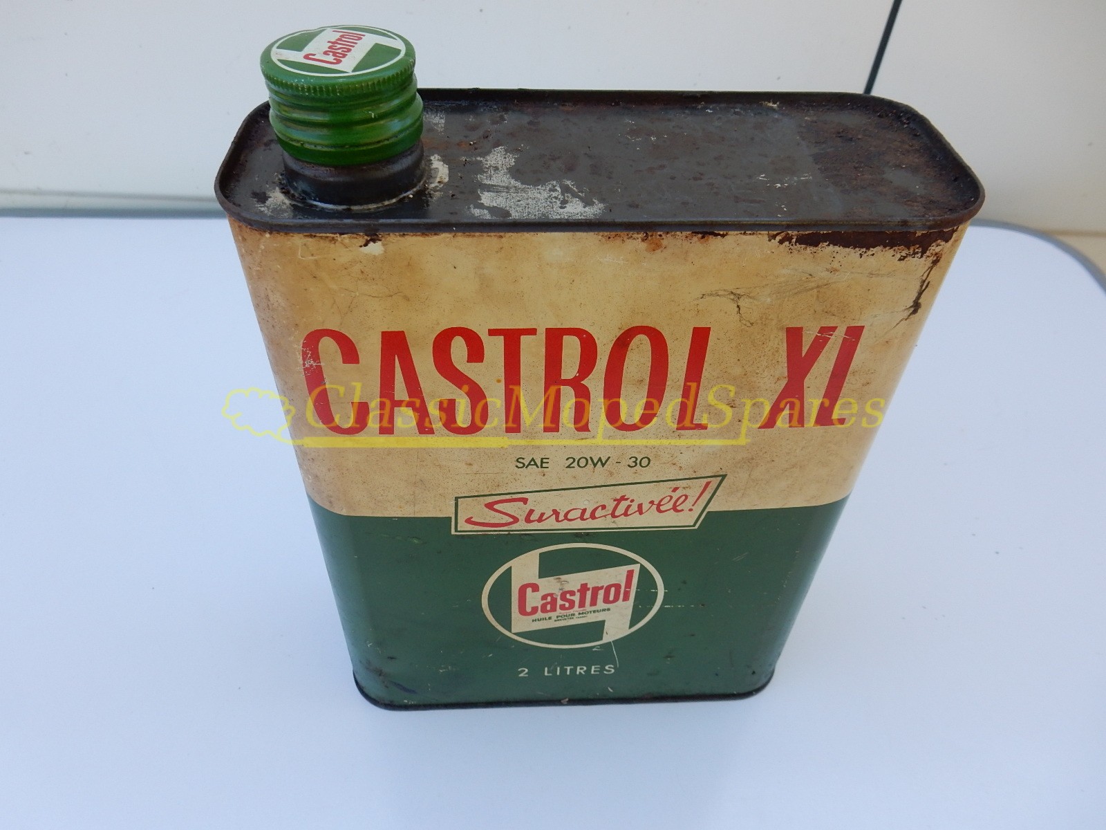 Velo Solex 3800 Castrol Motor Oil Petrol Gas Fuel Can (Limited Stock) - Image 5