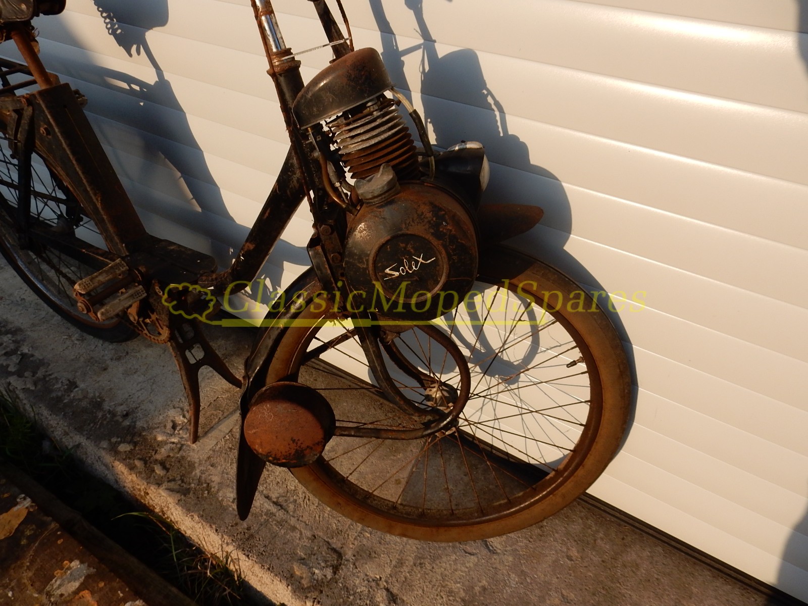 1961 Velo Solex 2200 Autocycle Moped For Sale (Restoration or Parts Barn Find) - Image 3