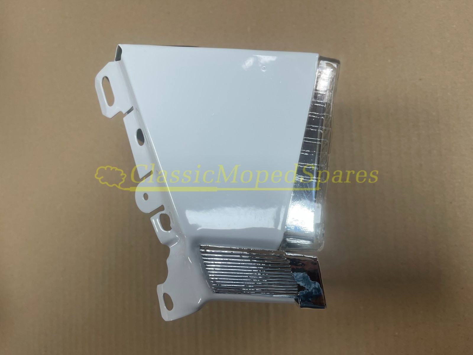 Mobylette Motobecane 40,50,85,88 Moped Front Headlight Assembly (NEW in White) - Image 7