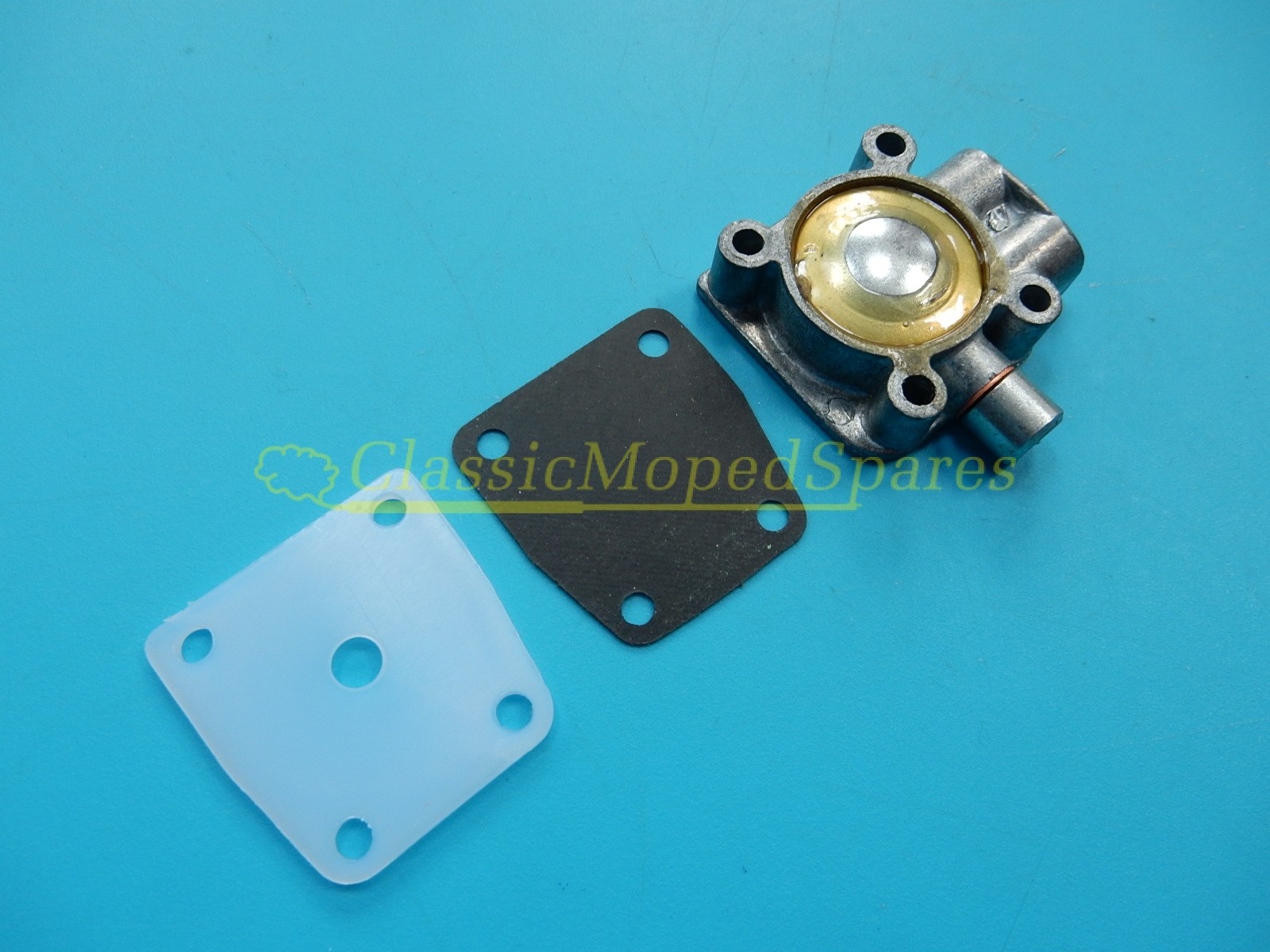 Velosolex Solex 3300,3800,5000 Fuel Petrol Gas Pump + Membrane + Base Kit