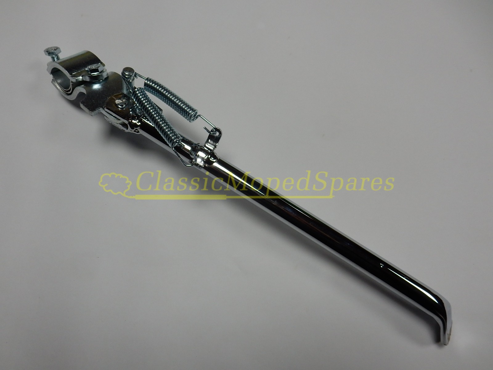 Universal Chrome Side Stand for Mopeds and Motorcycles (340 mm long) - Image 2